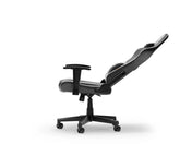 DXRacer Prince Series Gaming Chair with Ergonomic Headrest and Lumbar Support - Black / White